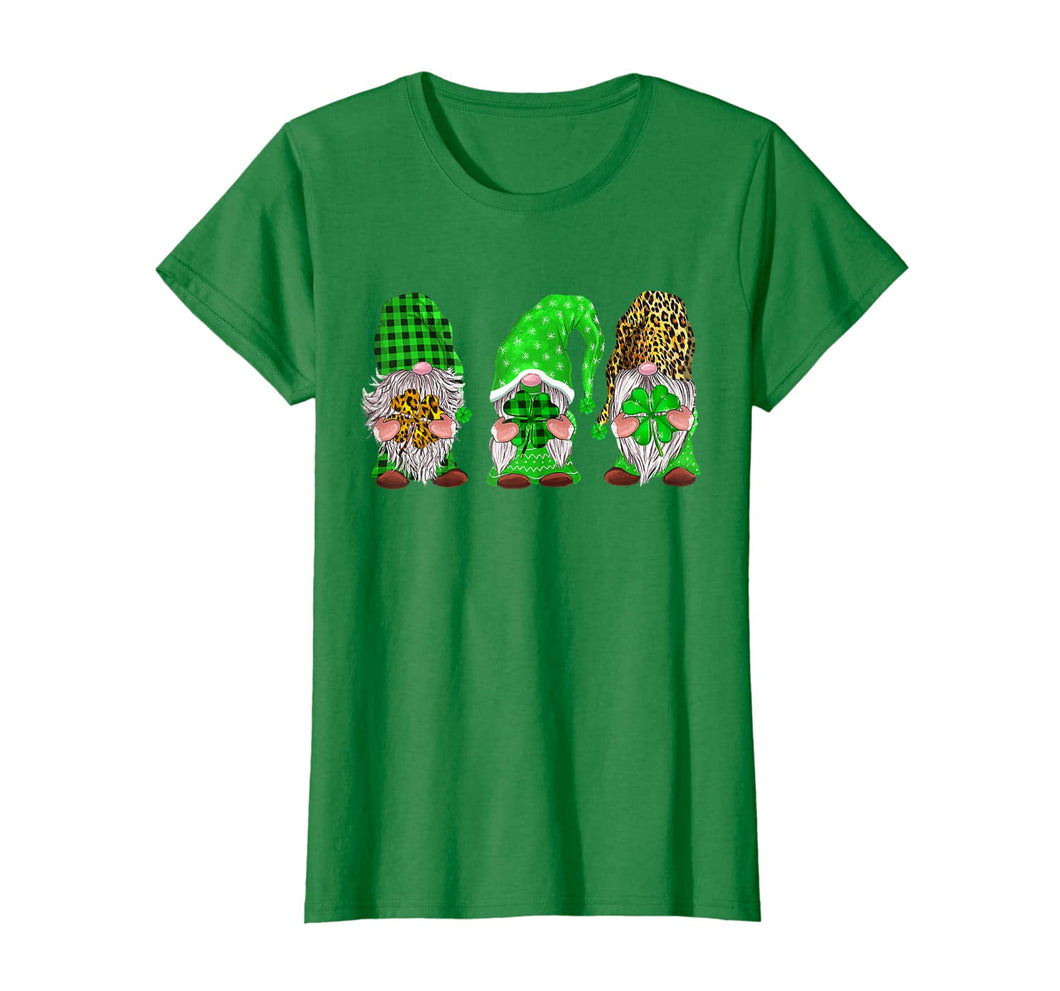 Leprechaun Irish Gnomes Leopard Plaid St Patrick's Day Gifts T-Shirt-167832