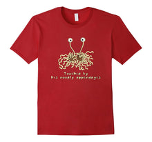 Load image into Gallery viewer, Funny shirts V-neck Tank top Hoodie sweatshirt usa uk au ca gifts for Flying Spaghetti Monster Touched By His Noodly Appendages 3597926

