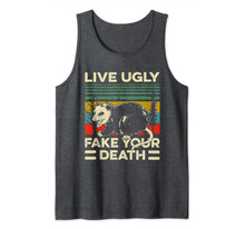 Load image into Gallery viewer, Live Ugly Fake Your Death Opossum Funny Tank Top-301340
