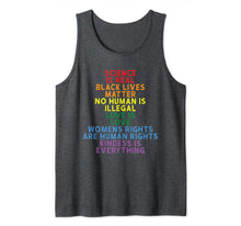 Load image into Gallery viewer, Science is real Black Lives Matter Love is Love  Tank Top 36426

