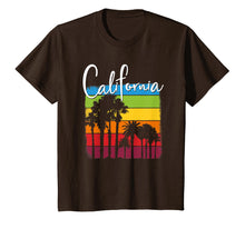 Load image into Gallery viewer, Funny shirts V-neck Tank top Hoodie sweatshirt usa uk au ca gifts for California Palm Trees T-Shirt Cali Rainbow Sunset State Love 2799831
