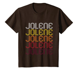 Funny shirts V-neck Tank top Hoodie sweatshirt usa uk au ca gifts for Jolene Retro Wordmark Pattern - Vintage Style T-shirt 1365165