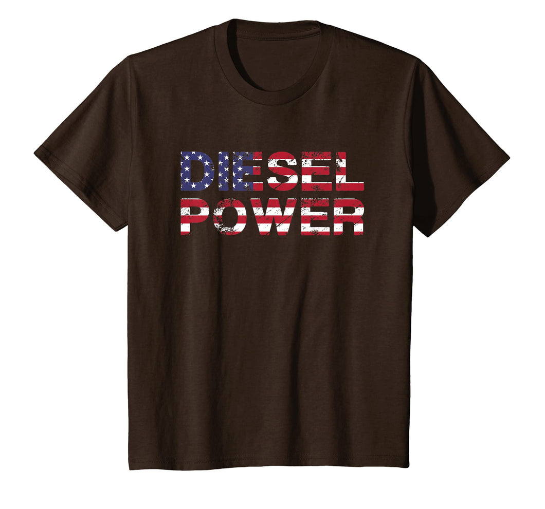 Funny shirts V-neck Tank top Hoodie sweatshirt usa uk au ca gifts for Diesel Power Flag | Truck Turbo Mechanic T-Shirt 747819