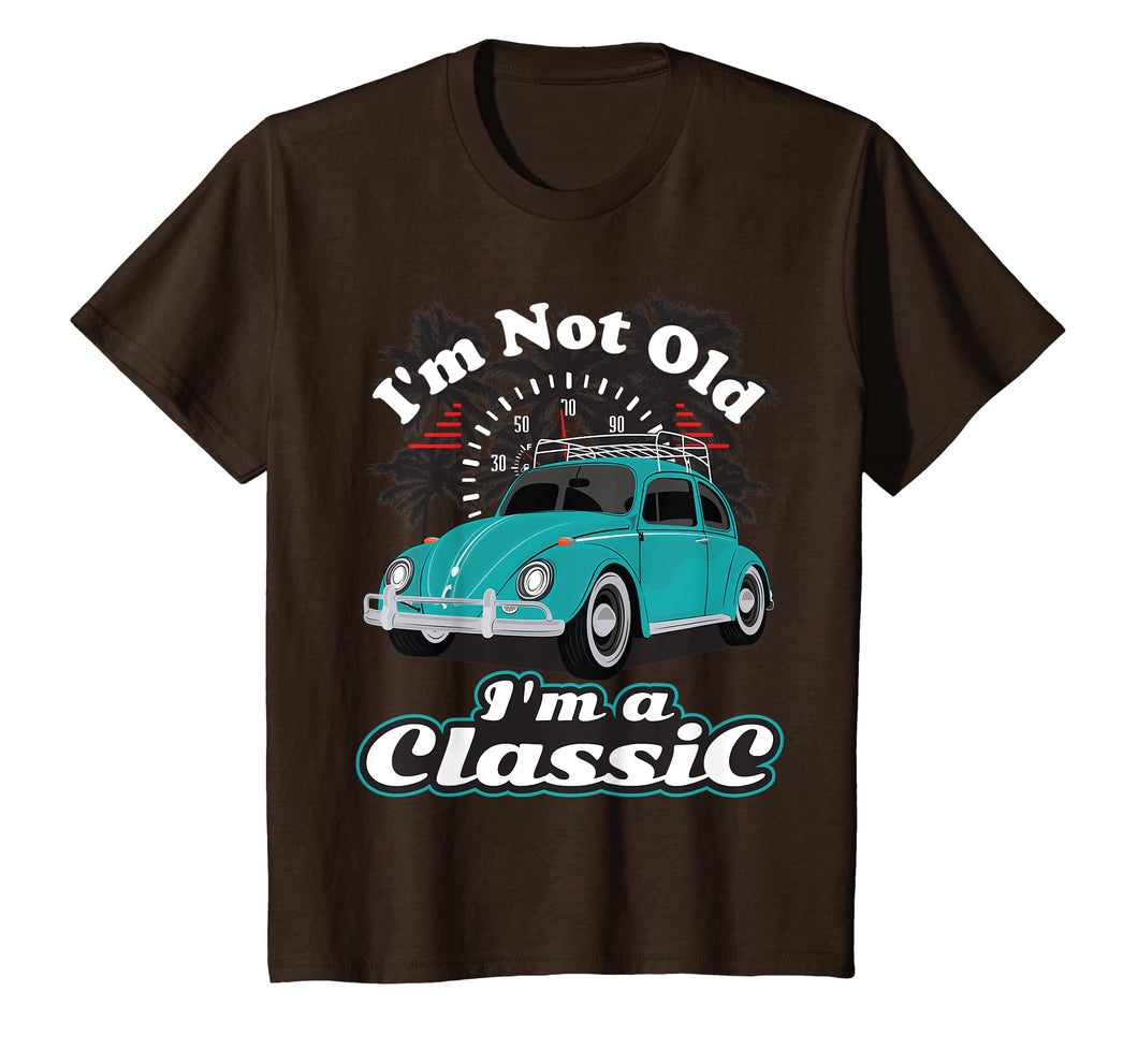 Funny shirts V-neck Tank top Hoodie sweatshirt usa uk au ca gifts for I'm Not Old I'm Classic Hippie Retro Bug Beetle Car T Shirt 937672