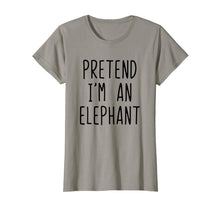 Load image into Gallery viewer, Pretend I&#39;m A Elephant Costume Halloween Funny T-Shirt
