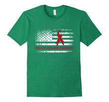 Load image into Gallery viewer, Funny shirts V-neck Tank top Hoodie sweatshirt usa uk au ca gifts for Multiple Myeloma American Flag T-Shirt 2592978
