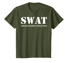 Load image into Gallery viewer, Funny shirts V-neck Tank top Hoodie sweatshirt usa uk au ca gifts for SWAT Team T-shirt Vintage Police Uniform Tee 612749
