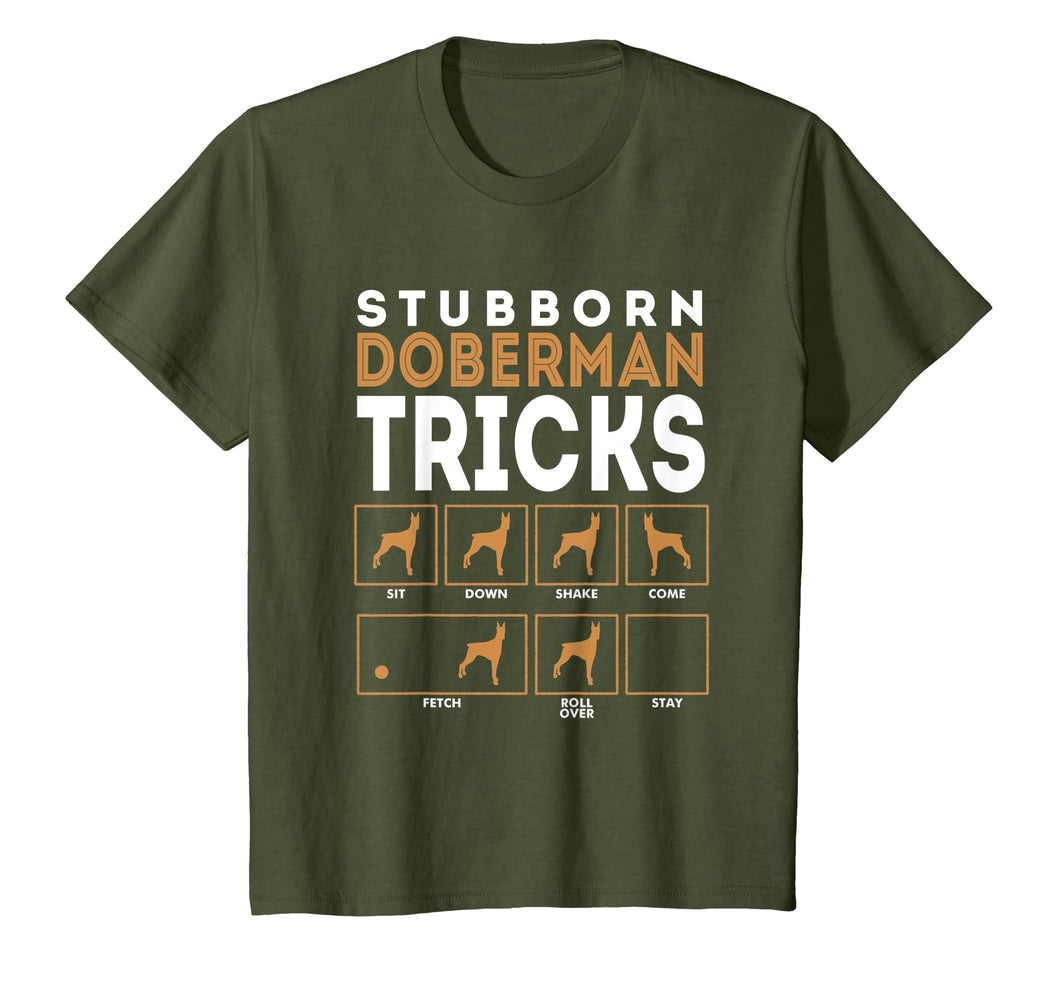 Funny shirts V-neck Tank top Hoodie sweatshirt usa uk au ca gifts for Stubborn Doberman Pinschers Dog Tricks Graphic T-Shirt Tee G 2069706