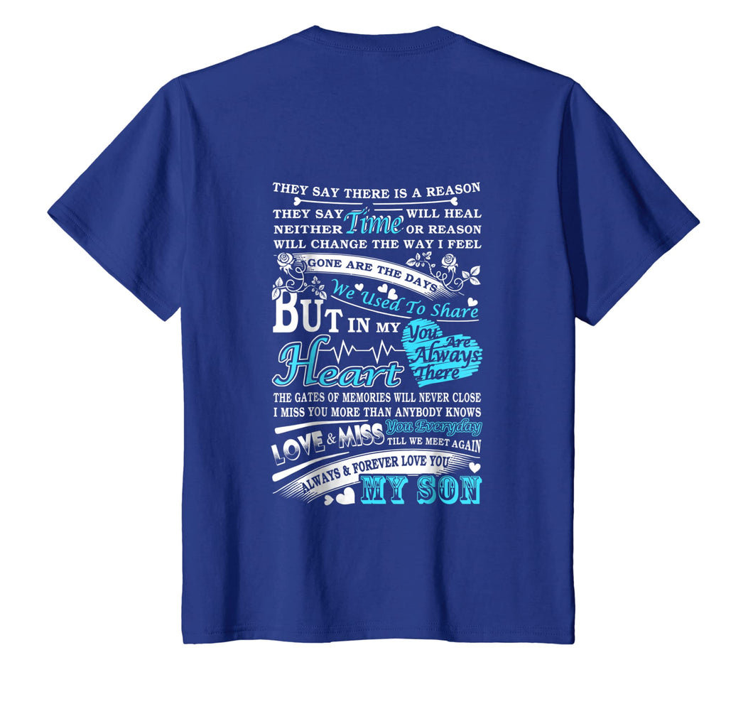 Funny shirts V-neck Tank top Hoodie sweatshirt usa uk au ca gifts for Love Miss You Son Tshirt - in loving memory of Son in Heaven 485692