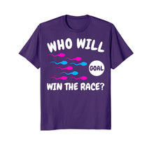Load image into Gallery viewer, Gender Reveal Party Gifts - Who Will Win The Race Shirt
