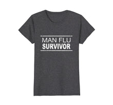 Load image into Gallery viewer, Funny shirts V-neck Tank top Hoodie sweatshirt usa uk au ca gifts for Man Flu Survivor Shirt - Funny Gift for Sick Boyfriend 2692521

