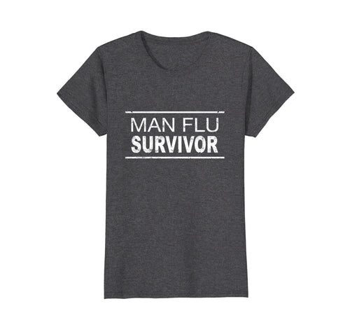 Funny shirts V-neck Tank top Hoodie sweatshirt usa uk au ca gifts for Man Flu Survivor Shirt - Funny Gift for Sick Boyfriend 2692521