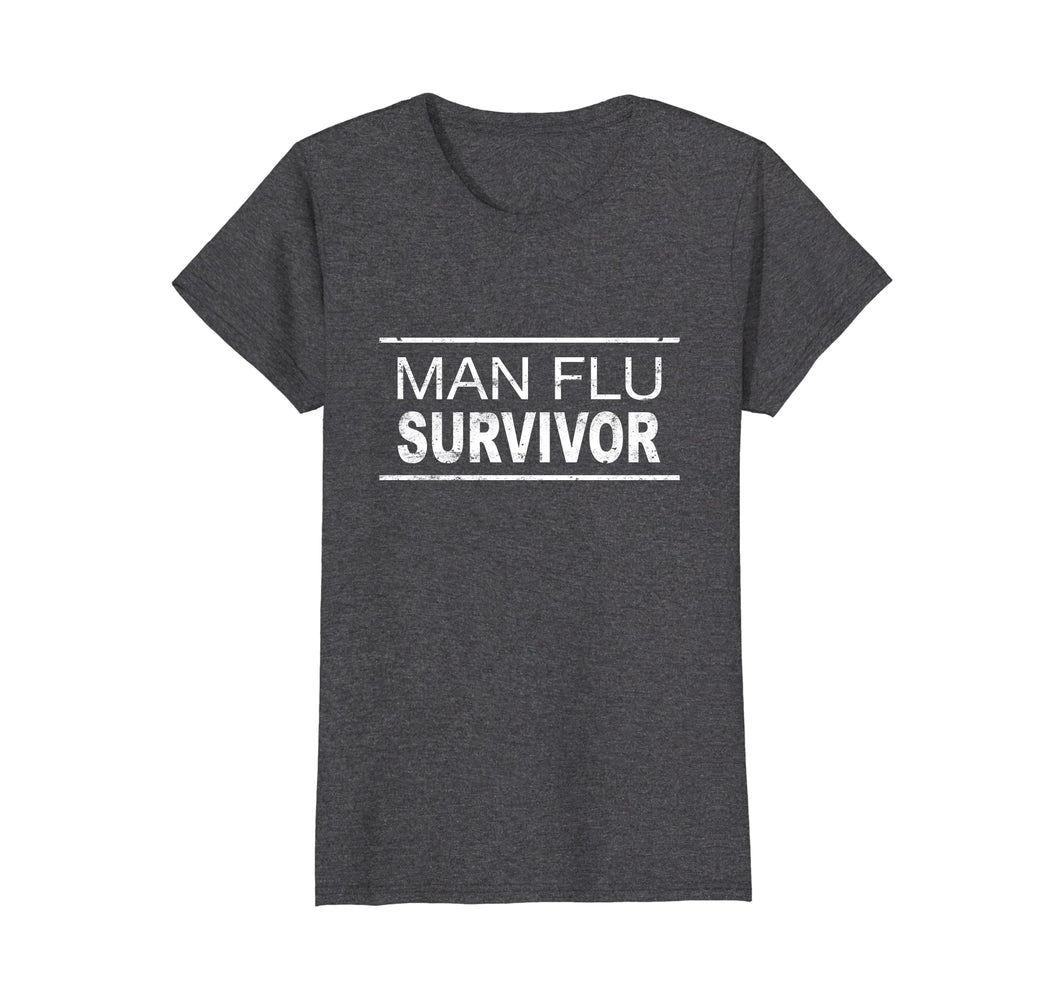 Funny shirts V-neck Tank top Hoodie sweatshirt usa uk au ca gifts for Man Flu Survivor Shirt - Funny Gift for Sick Boyfriend 2692521