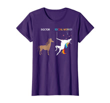 Load image into Gallery viewer, Funny shirts V-neck Tank top Hoodie sweatshirt usa uk au ca gifts for Doctor Social Worker Unicorn Dancing Pole Tshirt 1141746
