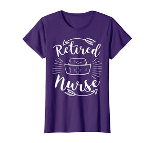 Funny shirts V-neck Tank top Hoodie sweatshirt usa uk au ca gifts for Womens Retired Nurse Cool Nursing Retirements Gift Shirt for Nurses 1151784
