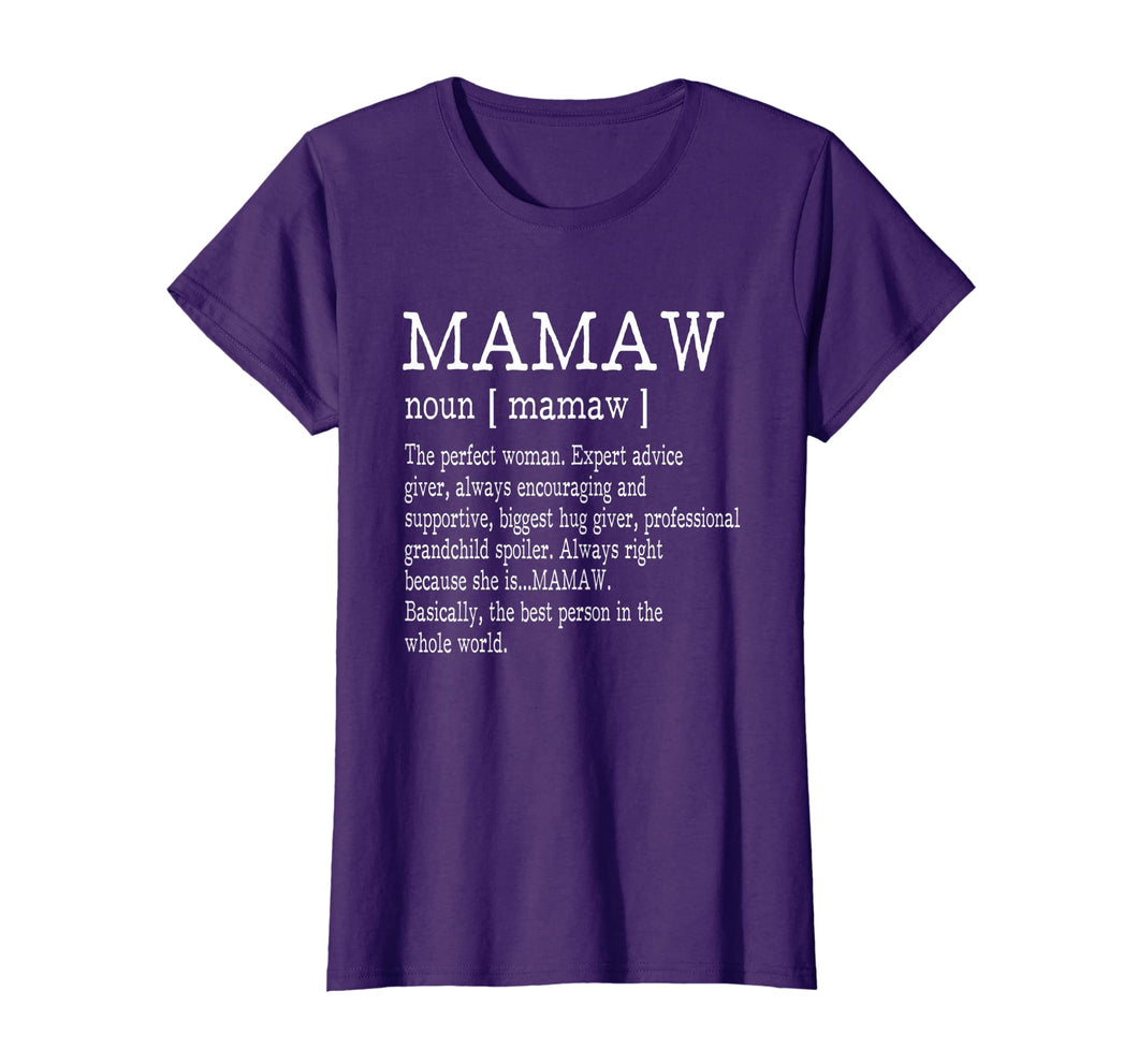 Funny shirts V-neck Tank top Hoodie sweatshirt usa uk au ca gifts for Mamaw Definition Grandma Mother Day Gifts Women T-Shirt 794564