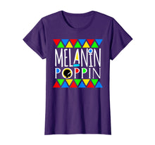 Load image into Gallery viewer, Funny shirts V-neck Tank top Hoodie sweatshirt usa uk au ca gifts for Melanin Poppin! Black Beauty African Pride T-Shirt 2501199
