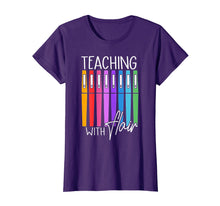 Load image into Gallery viewer, Teaching with Flair TShirt Flair Pen - Funny Gift
