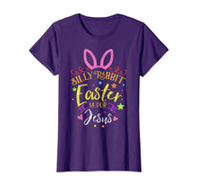 Load image into Gallery viewer, Funny shirts V-neck Tank top Hoodie sweatshirt usa uk au ca gifts for Silly Rabbit Easter Is for Jesus TShirt Novelty Gift Costume 2080119
