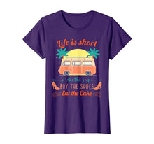 Load image into Gallery viewer, Funny shirts V-neck Tank top Hoodie sweatshirt usa uk au ca gifts for Life Is Short Take The Trip Buy The Shoes Eat The Cake Shirt 2538301
