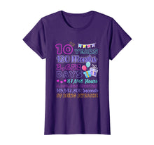 Load image into Gallery viewer, Funny shirts V-neck Tank top Hoodie sweatshirt usa uk au ca gifts for 10th Birthday Gift T Shirt 10 Years Old Being Awesome Tee 381105
