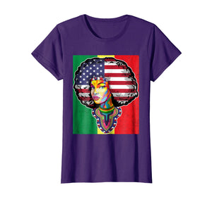 Funny shirts V-neck Tank top Hoodie sweatshirt usa uk au ca gifts for Juneteenth Dashiki American Flag T Shirt 1151665