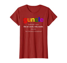 Load image into Gallery viewer, Funny shirts V-neck Tank top Hoodie sweatshirt usa uk au ca gifts for Guncle Definition T-shirt Funny Gift For Gay Uncle 461983
