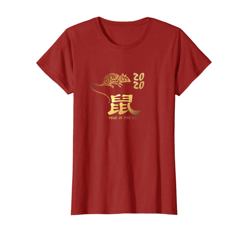 Funny shirts V-neck Tank top Hoodie sweatshirt usa uk au ca gifts for Year of the Rat Tshirt 2020 Chinese Zodiac Calendar 3898525