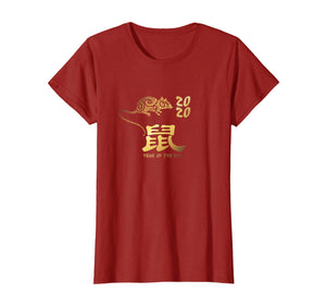 Funny shirts V-neck Tank top Hoodie sweatshirt usa uk au ca gifts for Year of the Rat Tshirt 2020 Chinese Zodiac Calendar 3898525