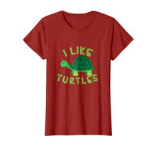 Load image into Gallery viewer, I Like Turtles Tortoise Sea Animal Funny T-Shirt Gift
