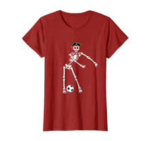 Load image into Gallery viewer, Funny shirts V-neck Tank top Hoodie sweatshirt usa uk au ca gifts for Pirate Skeleton Soccer Halloween Tshirt Flossing Dance Kids 1534625
