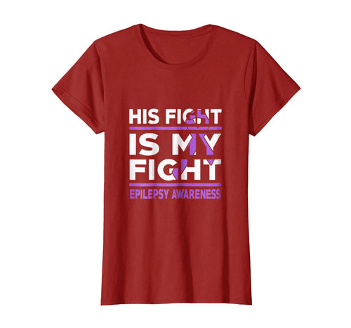His Fight is My Fight Epilepsy Awareness Shirt 378159