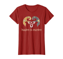 Load image into Gallery viewer, Funny shirts V-neck Tank top Hoodie sweatshirt usa uk au ca gifts for Huginn and Muninn Odin's Twin Ravens on Triquetra T-Shirt 1786932
