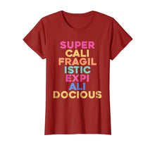 Load image into Gallery viewer, Funny shirts V-neck Tank top Hoodie sweatshirt usa uk au ca gifts for Super-Cali-Fragilistic-Expi-Ali-Docious Rainbow T-Shirt 446815

