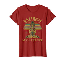 Load image into Gallery viewer, Namaste Motherfucker Funny Adult Swearing Humor T-Shirt 122375

