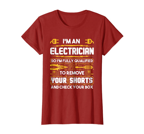 Funny shirts V-neck Tank top Hoodie sweatshirt usa uk au ca gifts for Funny Electrician Gifts - I'm An Electrician T-Shirt 1177535
