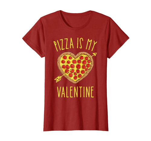 Pizza Is My Valentine Funny Valentines Day Gifts Boys Kids T-Shirt-522316