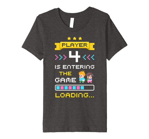 Funny shirts V-neck Tank top Hoodie sweatshirt usa uk au ca gifts for 2nd Time Dad Mom Gamer Pregnancy Announcement Shirt Player 4 3763648