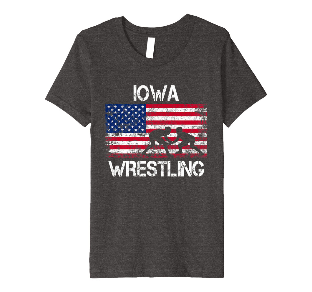 Funny shirts V-neck Tank top Hoodie sweatshirt usa uk au ca gifts for Iowa Wrestling American Flag Gift For Wrestler Shirt 1967739