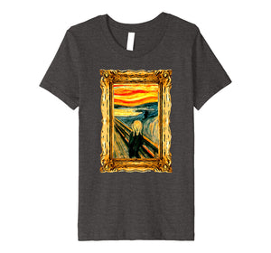 Funny shirts V-neck Tank top Hoodie sweatshirt usa uk au ca gifts for The Scream Painting Famous Art Painting Vintage Retro Style 2668454