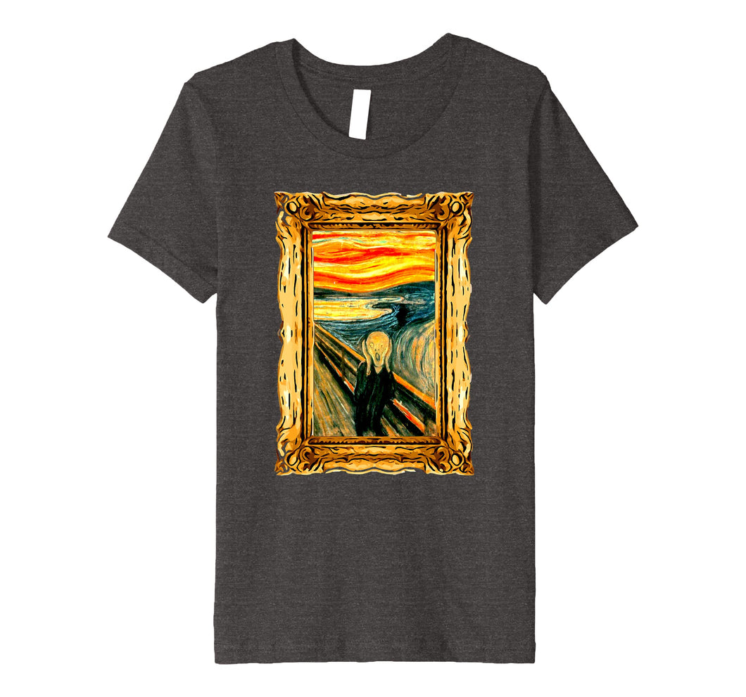 Funny shirts V-neck Tank top Hoodie sweatshirt usa uk au ca gifts for The Scream Painting Famous Art Painting Vintage Retro Style 2668454