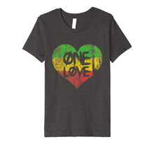 Load image into Gallery viewer, Funny shirts V-neck Tank top Hoodie sweatshirt usa uk au ca gifts for One Love One Heart Rastafari Peace T-Shirt 1505340
