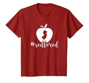 Funny shirts V-neck Tank top Hoodie sweatshirt usa uk au ca gifts for Red For Ed T-Shirt New Jersey Teacher Public Education 1883775