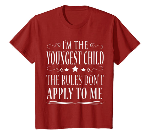 Funny shirts V-neck Tank top Hoodie sweatshirt usa uk au ca gifts for I'M THE YOUNGEST CHILD THE RULES DON'T APPLY TO ME SHIRT 816542