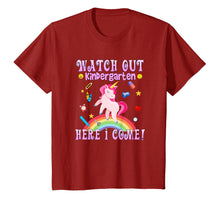 Load image into Gallery viewer, Funny shirts V-neck Tank top Hoodie sweatshirt usa uk au ca gifts for Kindergarten Shirt Watch Out Kindergarten Grade Here I Come 421830

