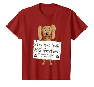 Funny shirts V-neck Tank top Hoodie sweatshirt usa uk au ca gifts for Stop the Yulin Dog Festival T-Shirt 2988350