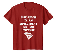 Load image into Gallery viewer, Red For Ed South Carolina Education Teachers T-Shirt Gifts
