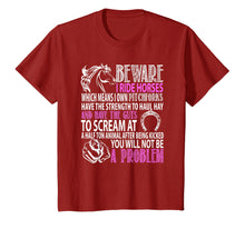 Load image into Gallery viewer, Funny shirts V-neck Tank top Hoodie sweatshirt usa uk au ca gifts for Horse Gifts For Girls I Ride Horses T Shirt For Horse Lovers 1186573

