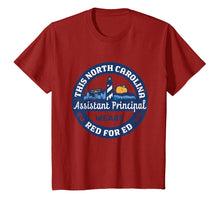 Load image into Gallery viewer, Funny shirts V-neck Tank top Hoodie sweatshirt usa uk au ca gifts for Red For Ed Shirt North Carolina Assistant Principal TShirt 2808992
