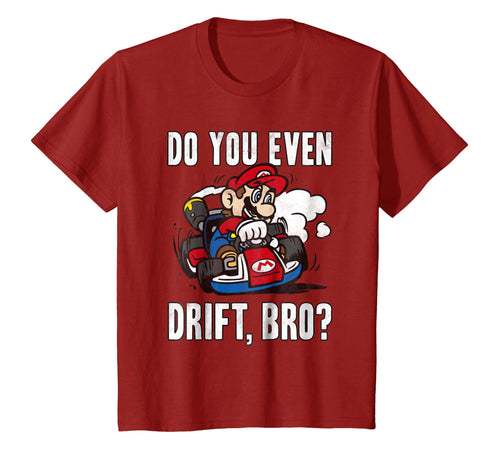 Funny shirts V-neck Tank top Hoodie sweatshirt usa uk au ca gifts for Nintendo Mario Kart Do You Even Drift Bro Graphic T-Shirt 498855